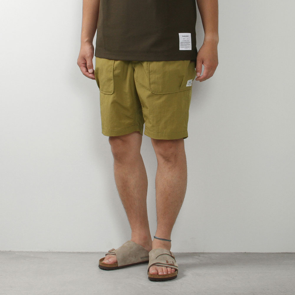 SASSAFRAS[ササフラス]Whole Hole Pants 1/2 Nylon Ripstop SF
