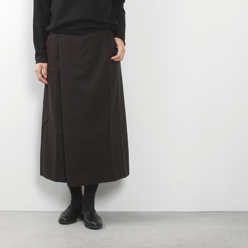 楽天市場】evam eva(エヴァムエヴァ)linen wool skirt