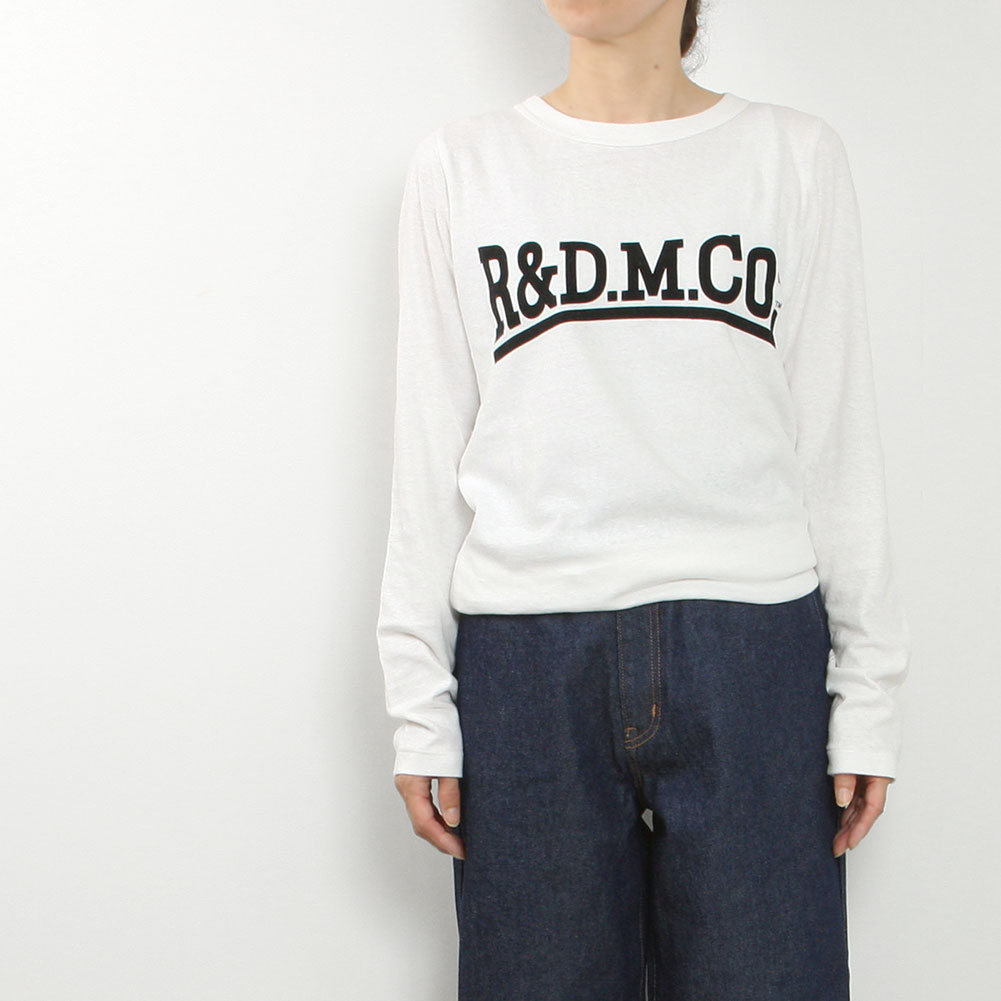 R&D.M.Co-[アールアンドディーエムコー]R&D.M.Co-.LOGO T-SHIRT NO