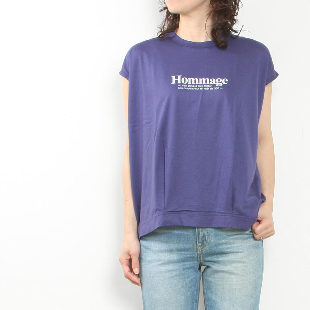 LE CIEL DE HARRISS[ル シェルドハリス]ノースリーブＴシャツ BK241-59258 << MIDLAND  SHIP［ミッドランドシップ］Lifestyle select shop