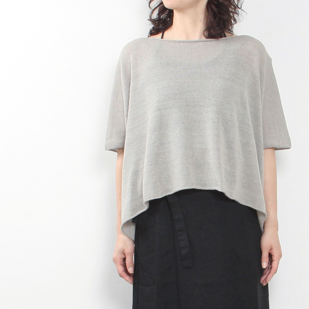 evam eva[エヴァムエヴァ]linen coil pullover E241K189