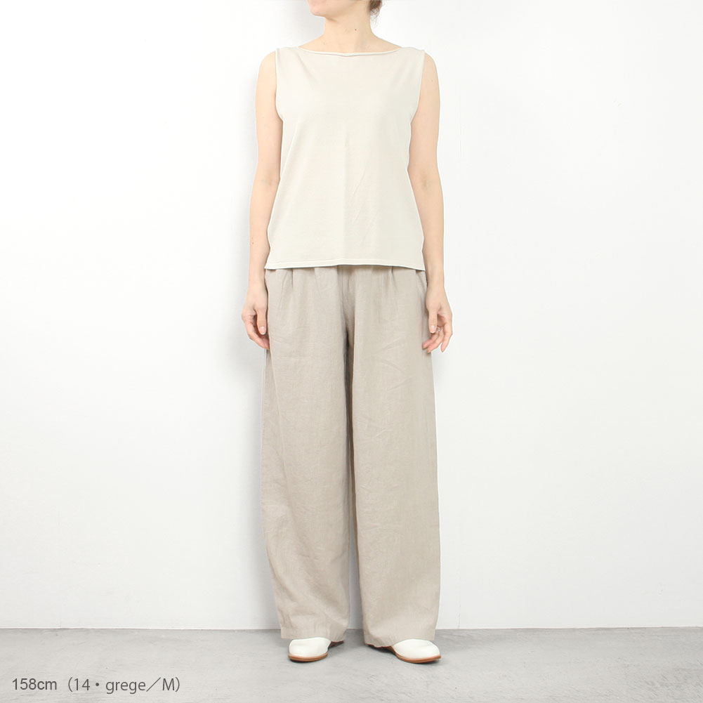 water linen wide pants item