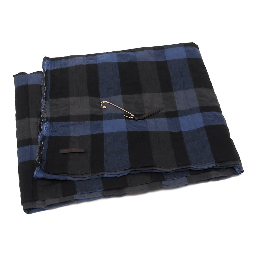 Wide Stole Shirring Check item