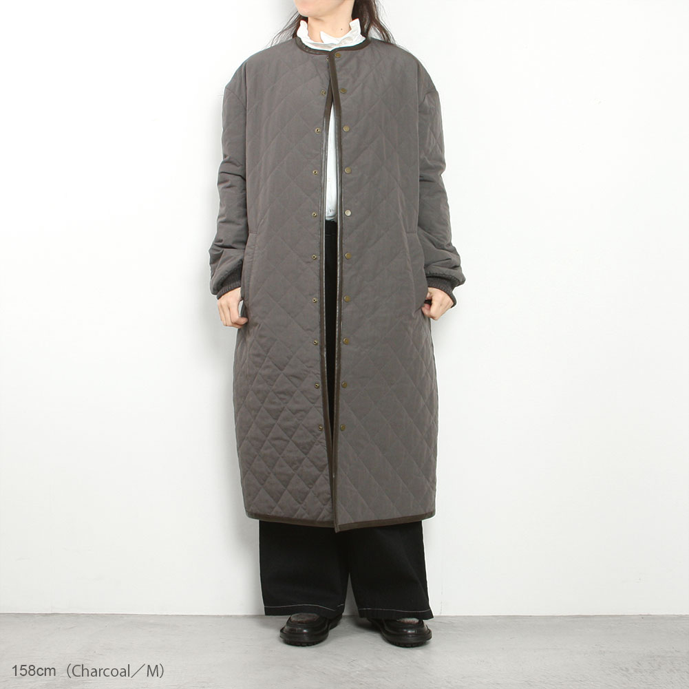 WATERPROOF QUILTING LONG COAT item