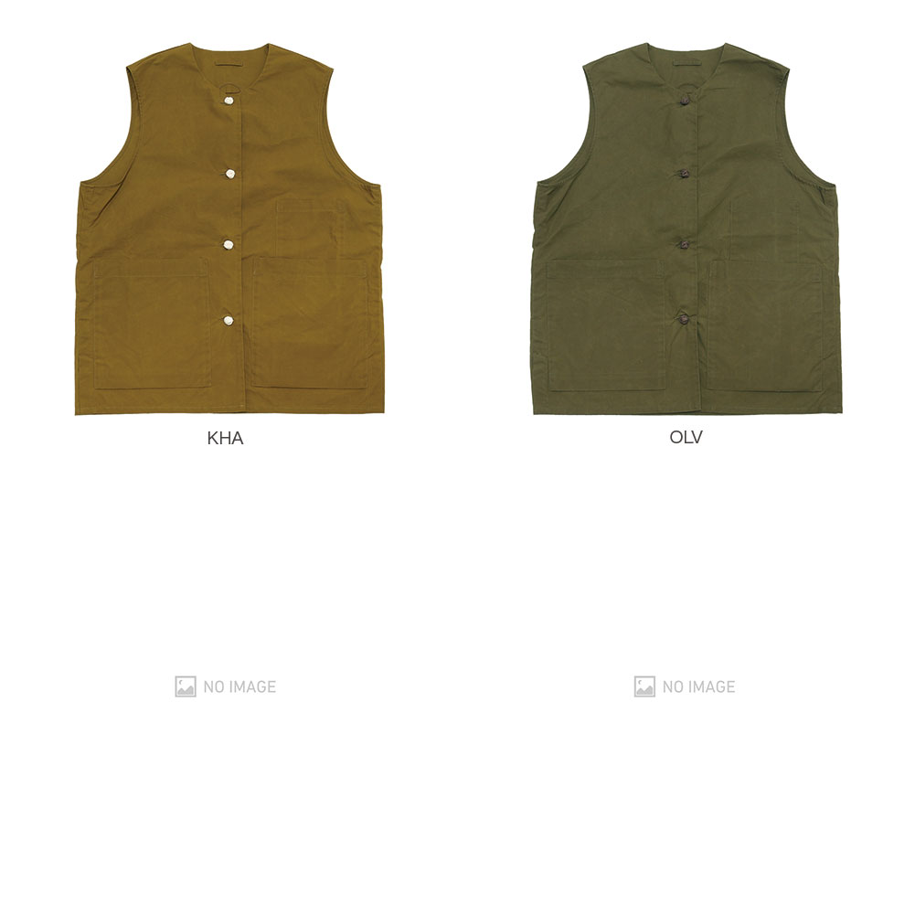 Farges Waxed Cotton Vest item