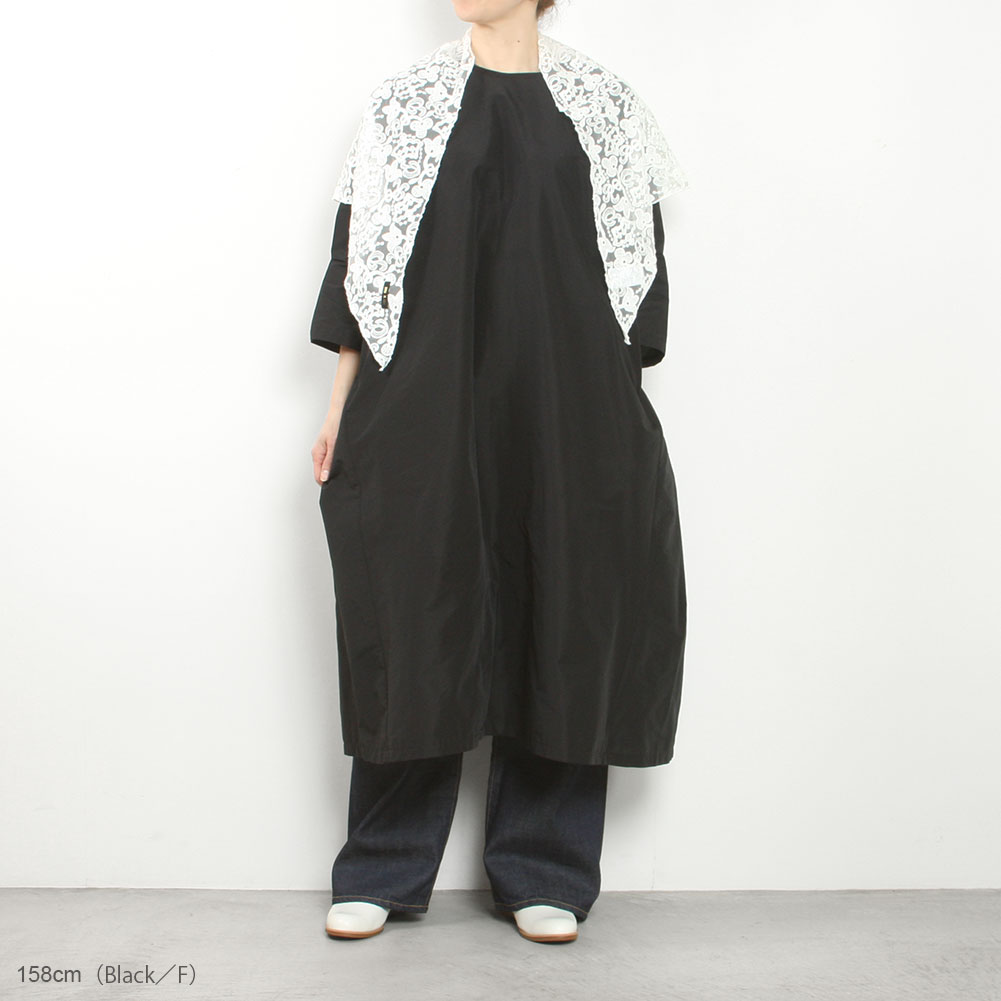TAFFETA PULLOVER DRESS item