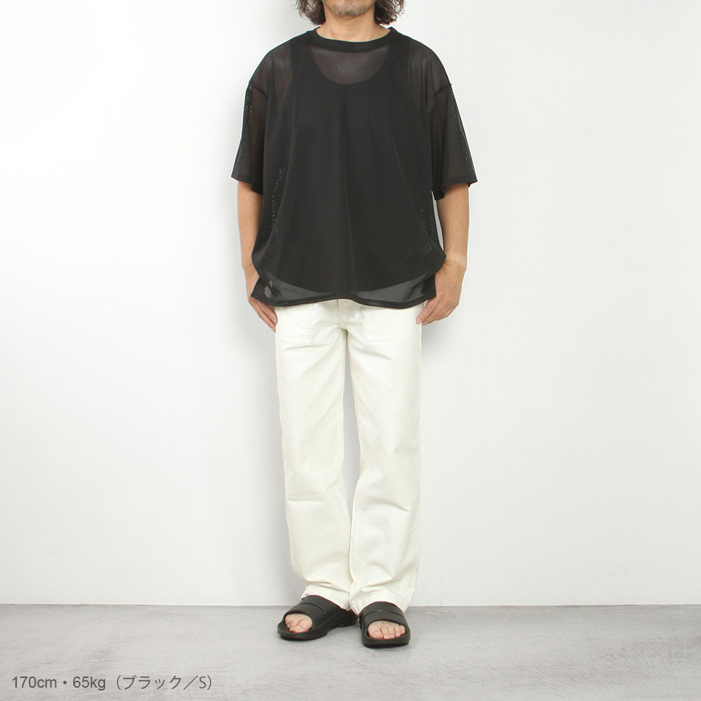 S/S Crew Neck Shirt Knit Mesh item