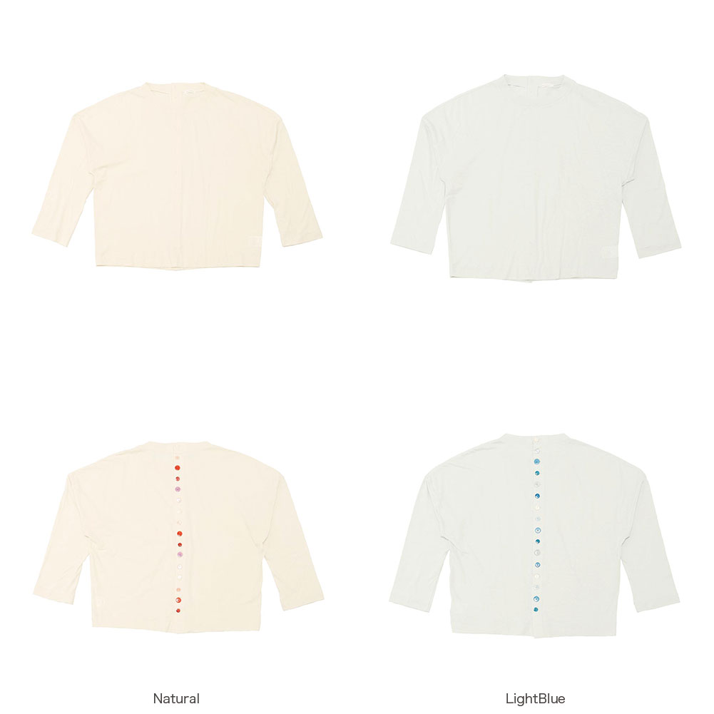 DROP CANDY BUTTON LONG SLEEVE T SHIRT item