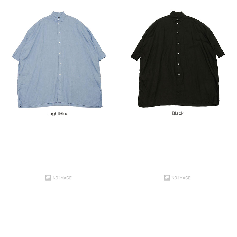 LINEN GARMENT DAY OVERSIZE SHIRT item