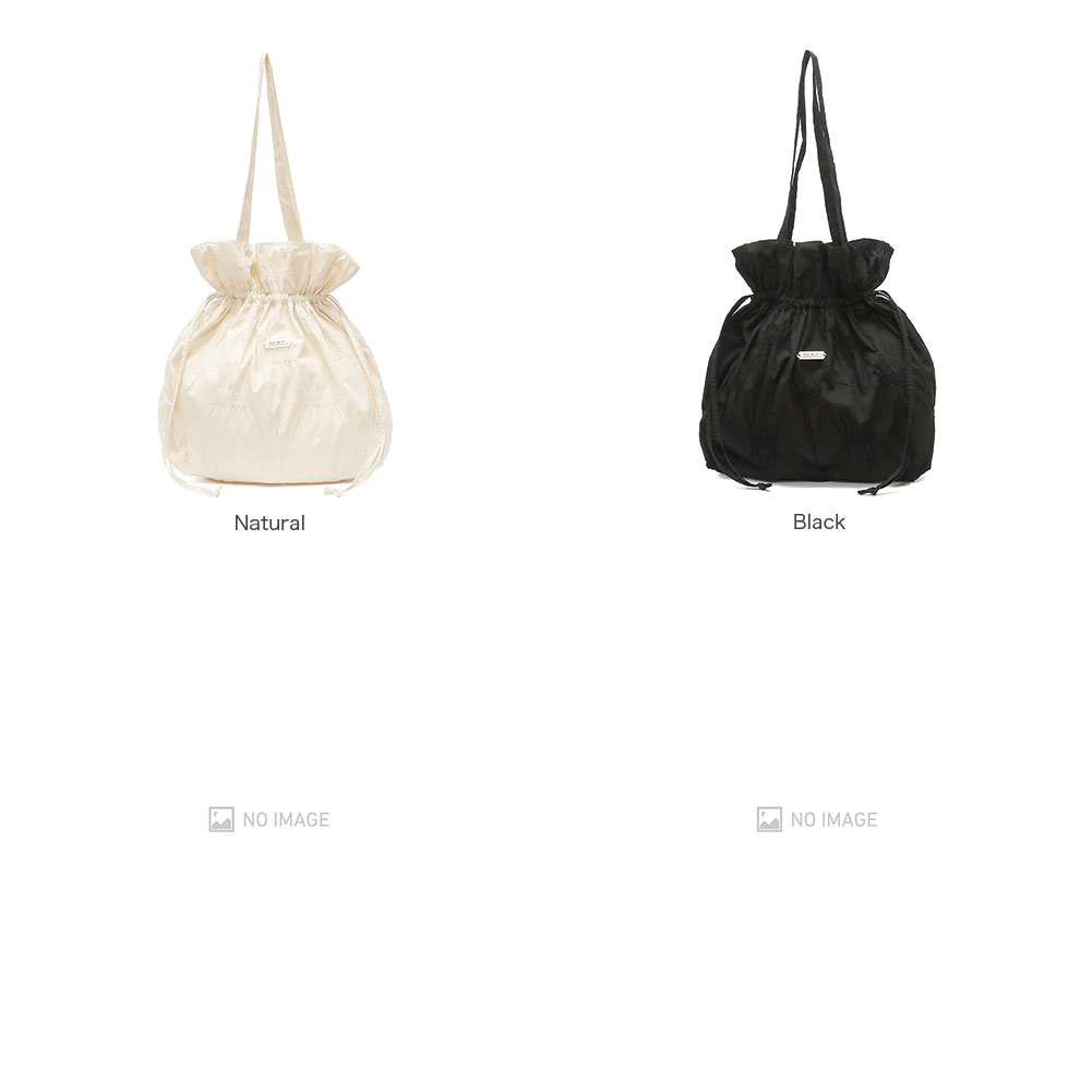 SMOCKINH JACQUARD DRAWSTRING TOTE BAG item