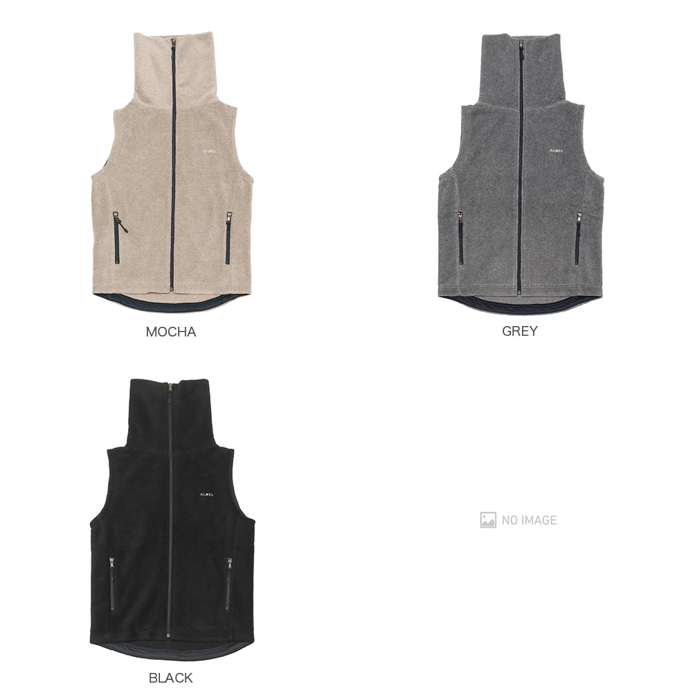 FLEECE ZIP VEST item