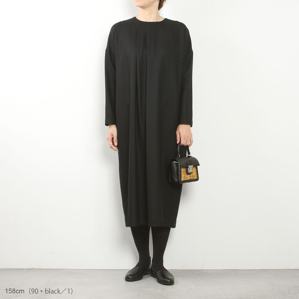 black tuck one-piece item