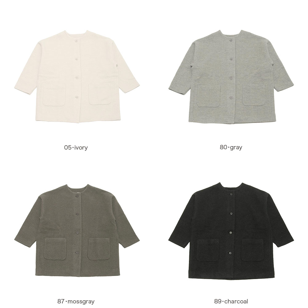 press wool middle coat item