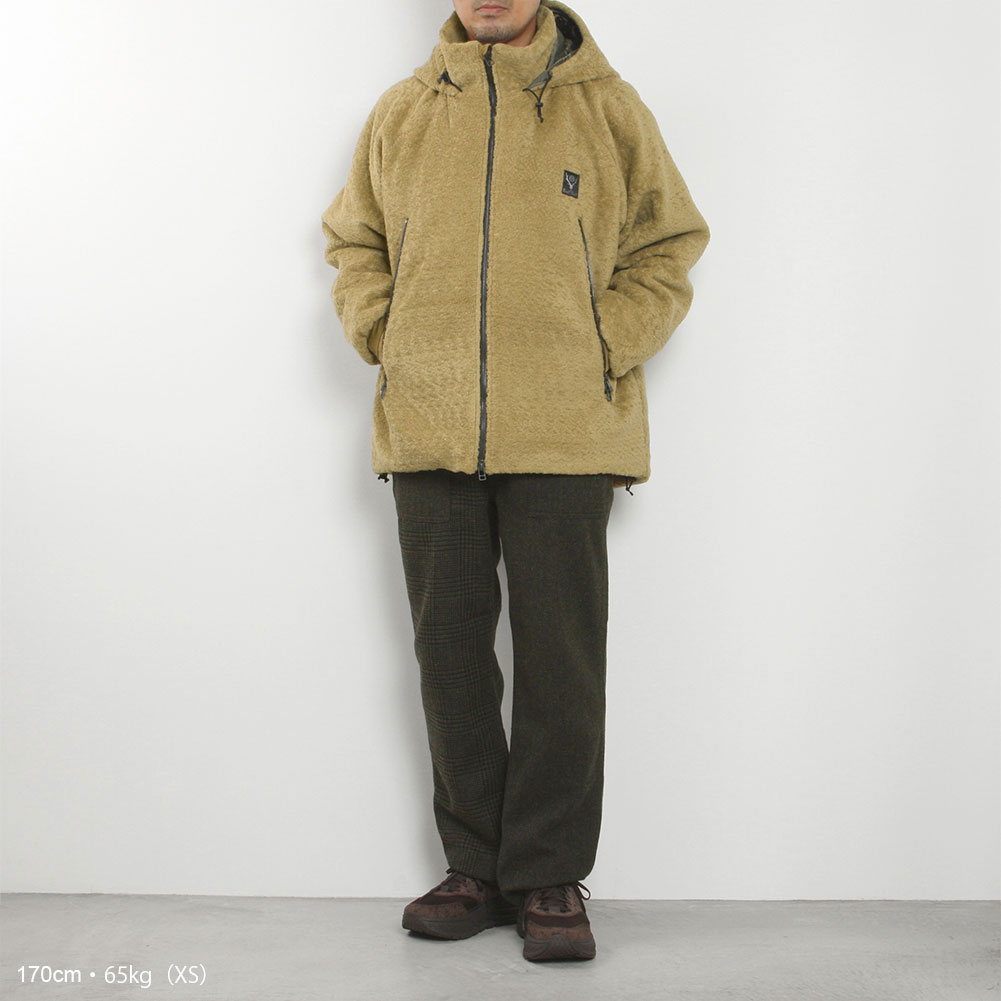 South2 West8[サウス2 ウェスト8]Weather Effect Jacket Faux Boa 