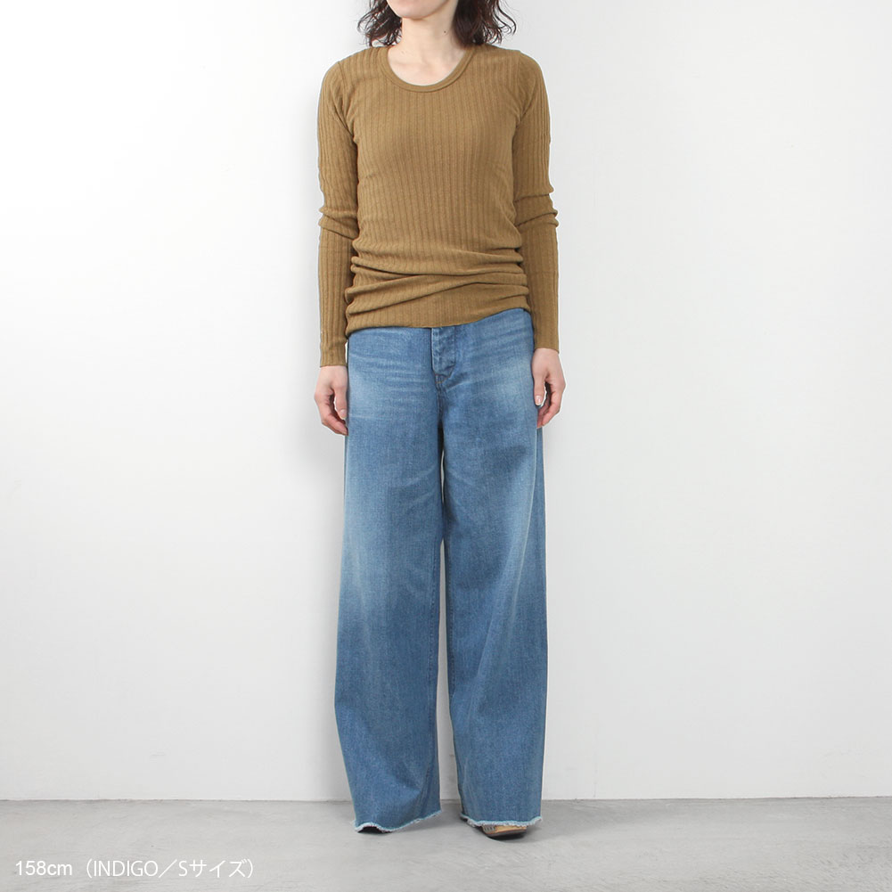 nowos[ノーウォス]WIDE LEG JEANS 5906005838 << MIDLAND SHIP