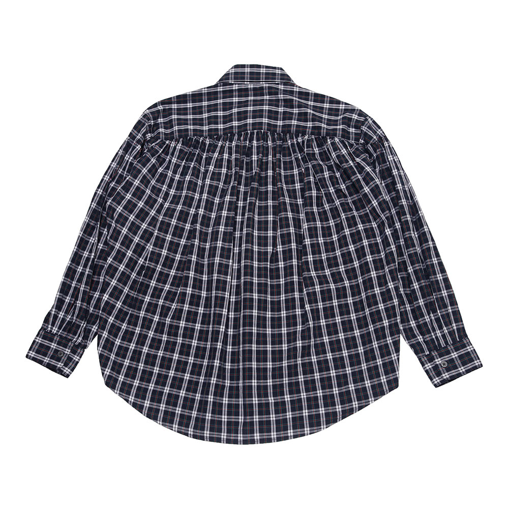 AIE PAINTER SHIRT COTTON GAUZE PLAID-