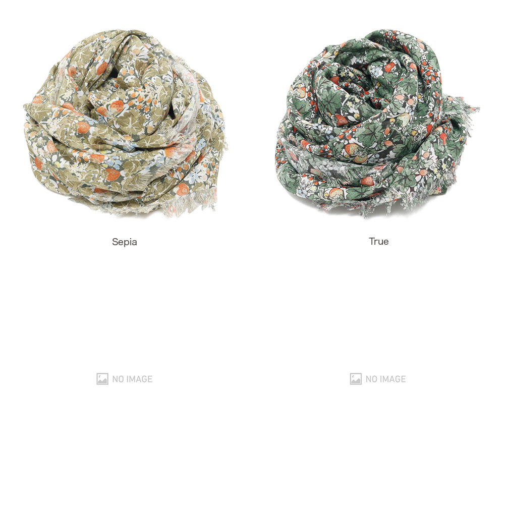 WILD BERRY FIELD LAWN GAUZE SHAWL item