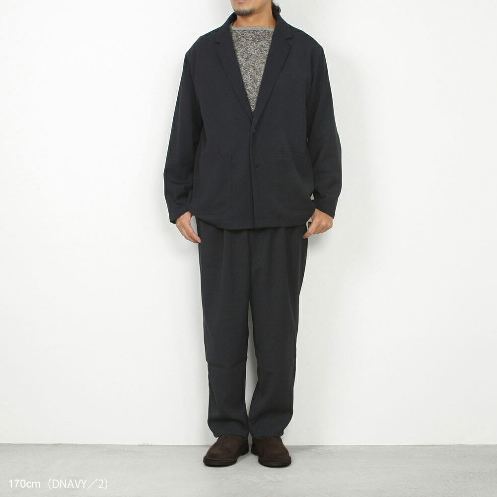 LAMOND[ラモンド]KARSEY STRECH WIDE JACKET LM-O-089 << MIDLAND SHIP