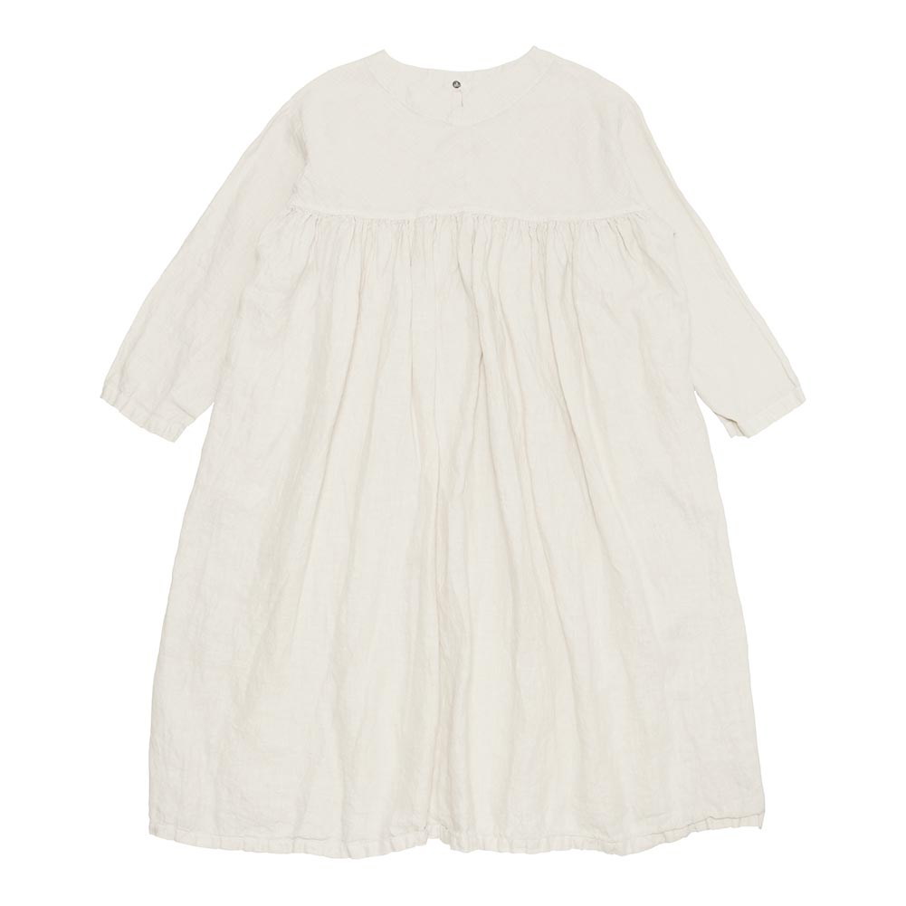 Honnete[オネット]Crew Neck Smock Dress HO*23SS OP32 << MIDLAND