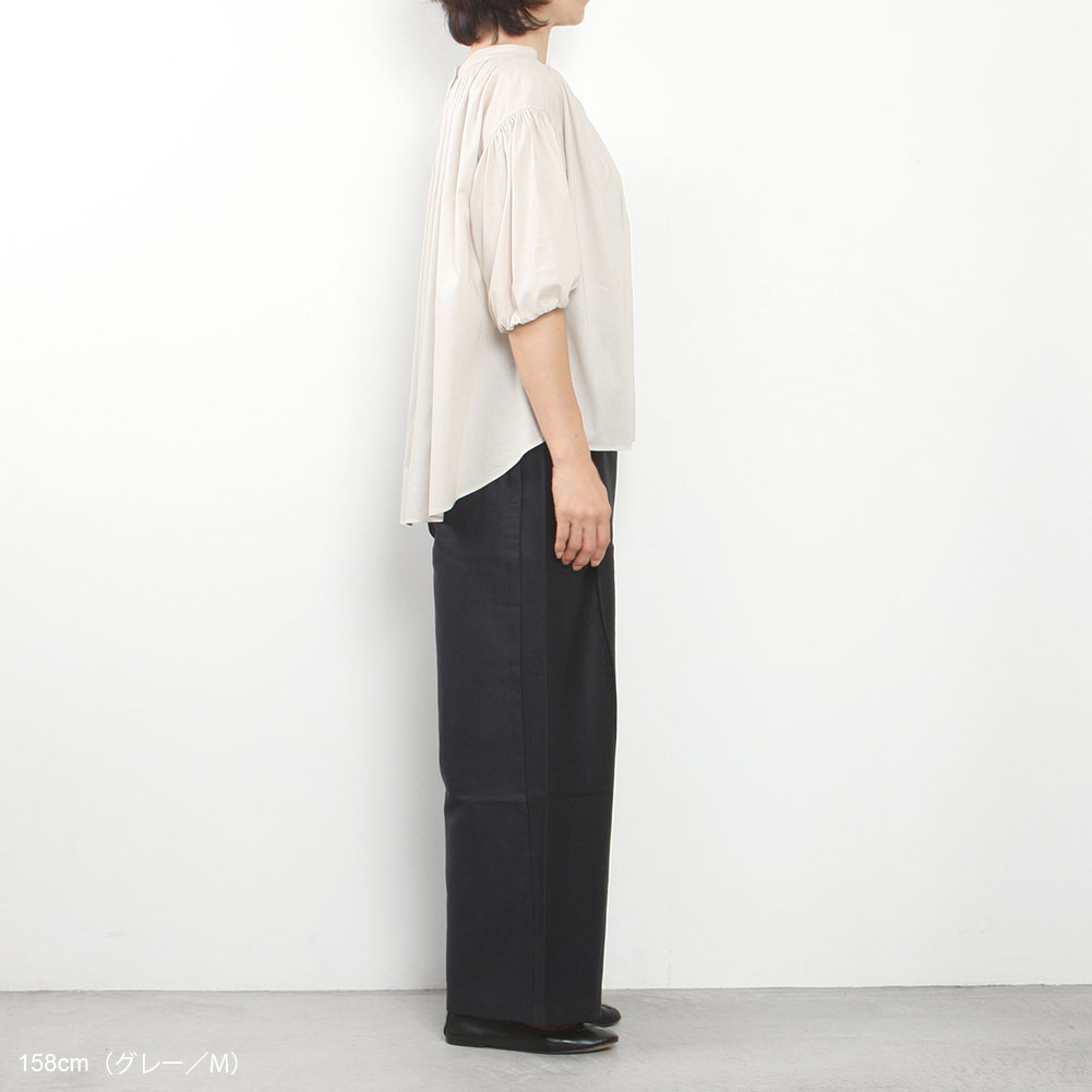 Manna[マンナ]オーガニックコットンローンブラウス 233427