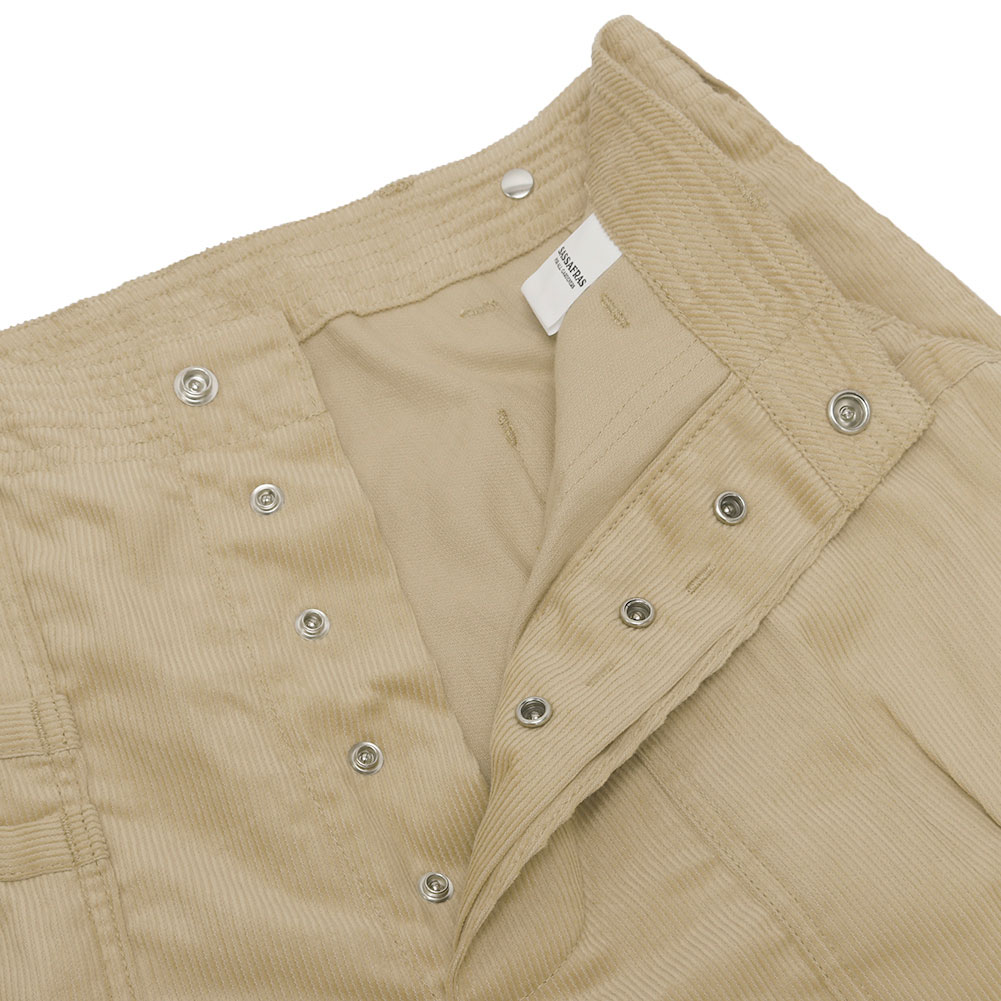 SASSAFRAS[ササフラス]Overgrown Fatigue Pants 1/2 12W Organic