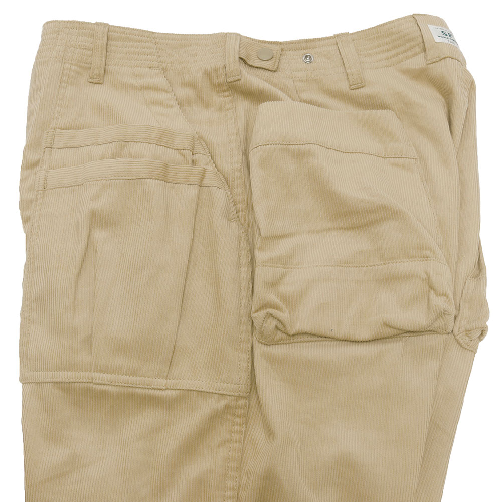 SASSAFRAS[ササフラス]Overgrown Fatigue Pants 1/2 12W Organic