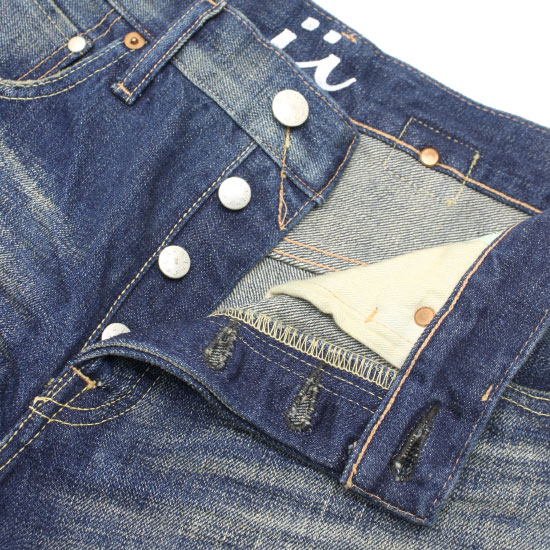 caqu[サキュウ]デニム antique denim ボーイズカット 04004 << MIDLAND 