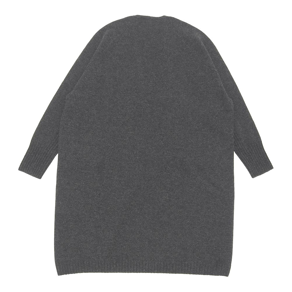 Chesty ブラックロング　カーディガン　BLACK ZARA ザラ ニット ロング カーディガン ブラック 黒 スリット