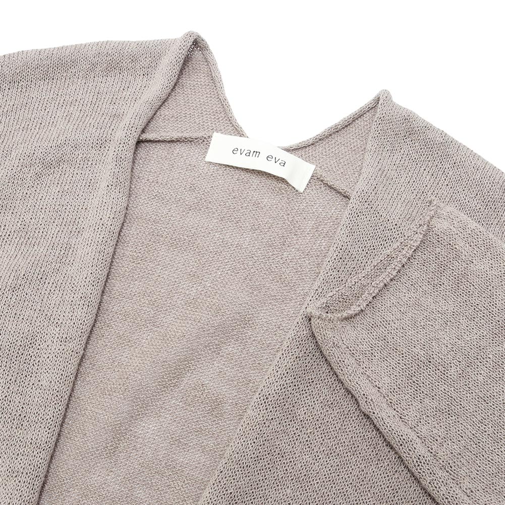 evam eva[エヴァムエヴァ]linen coil cardigan E241K190