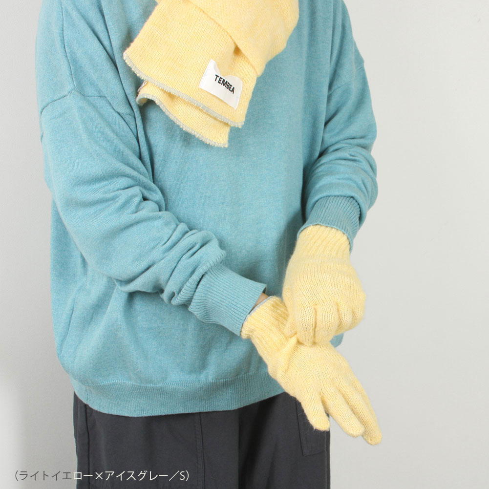 新品　カシミア製　L　TEMBEA GUNTE cashmere TEMBEA[テンベア]GUNTE TMB-GNT1 << MIDLAND SHIP［ミッドランドシップ