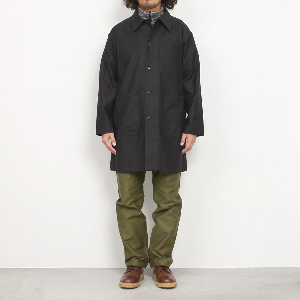 ENGINEERED GARMENTS WORKADAYショップコートPOSTOVERALLS - ステン ...