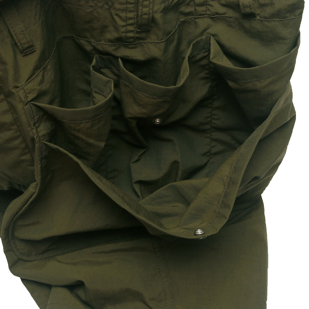 SASSAFRAS[ササフラス]Whole Hole Pants 1/2 Nylon Ripstop SF