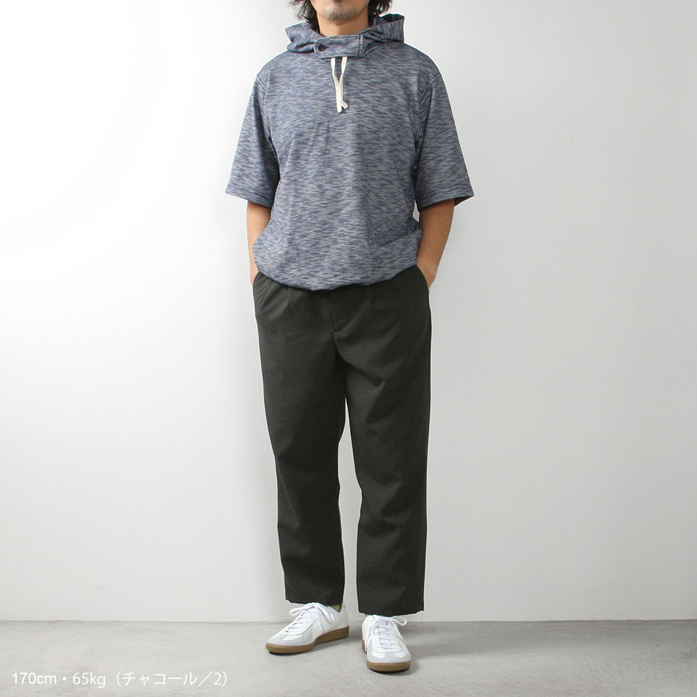 売れ筋商品 LAMOND ラモンド DRY TOUCH SEMI WIDE TROUSERS LM-P-109