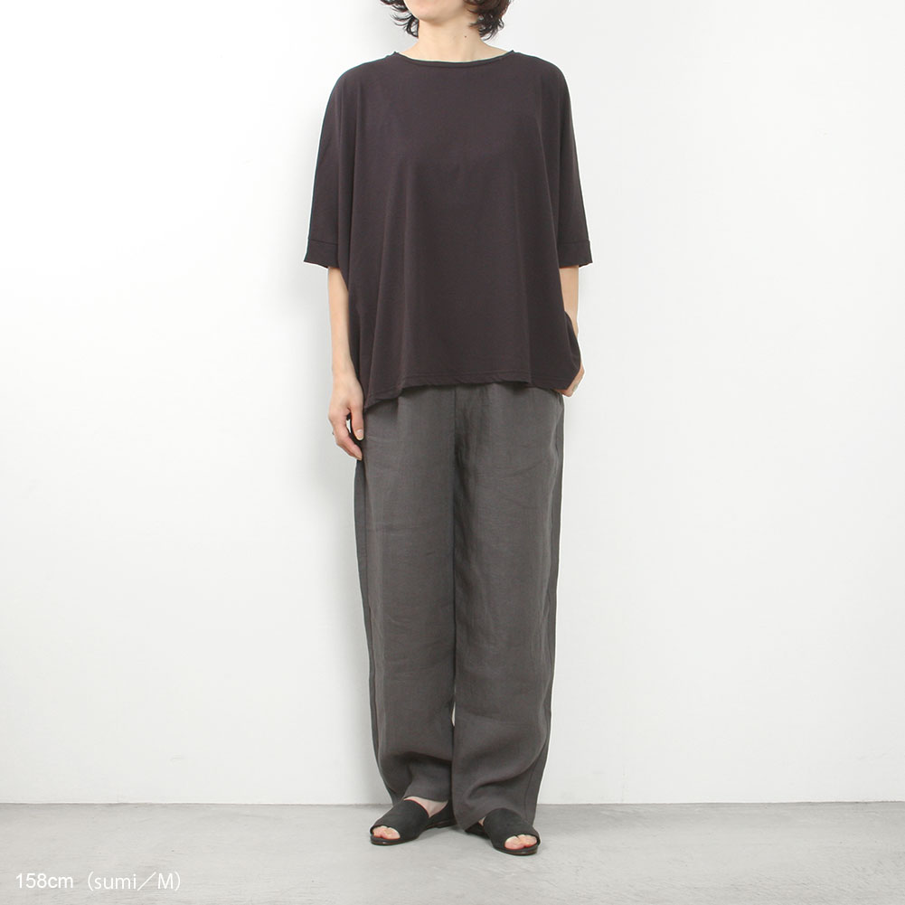 evam eva(エヴァムエヴァ)water linen pullover 黒 楽天市場】【動画あり】 evam eva(エヴァムエヴァ)water linen